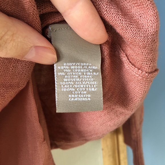 Anthropologie wool silk peplum cardigan - Picture 8 of 9